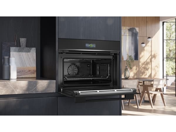 Siemens iQ700 CB774G1B1, Medium, Elektrisk ugn, 47 l, 47 l, 30 - 300 ° C, Katalytisk + Pyrolytisk