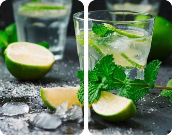 WENKO Mojito, Rektangulær, Glass, Plast, Flerfarget, Brødvarer, Frukt & grønsaker, Bilde, 300 mm