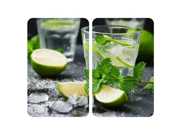 WENKO Mojito, Rektangulær, Glass, Plast, Flerfarget, Brødvarer, Frukt & grønsaker, Bilde, 300 mm