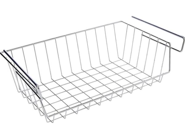 Wenko hengende oppbevaringskurv 44 x 15 cm kromstål