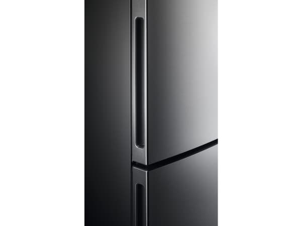 AEG RCB732E5MX, 331 l, Ikke-frost (kjøleskap), 8 kg/24t, E, Fresh zone compartment, Grå, Rustfritt stål