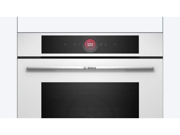 Bosch Serie 8 HBG7341W1, Medium, Sähköuuni, 71 L, 71 L, 30 - 300 °C, Hydrolyysi + pyrolyysi