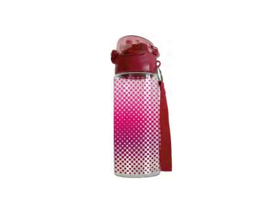 Herlitz 50046706, 500 ml, Daily usage, Sports, Red, Tritan, Child, Boy/Girl