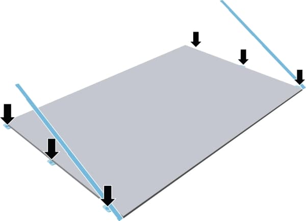 Neff Z9802PFDY0, Hob cover, Monochromatic, Rectangular, Neff, Black, 526 mm