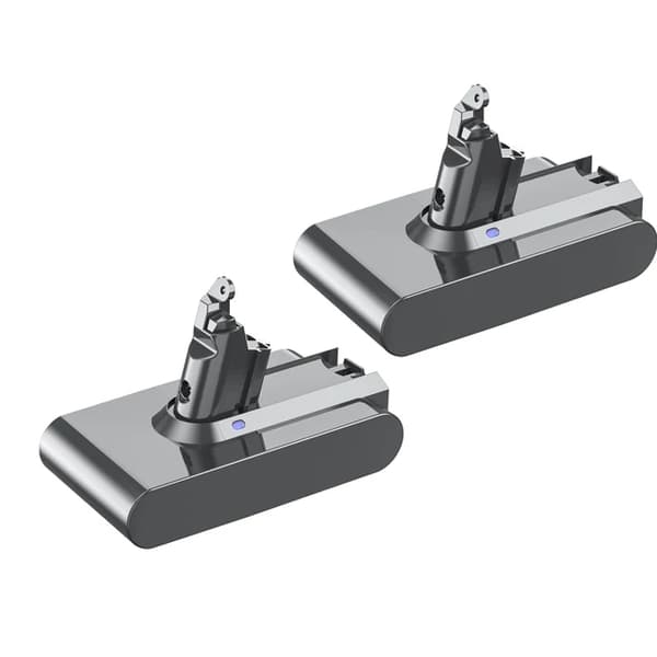 Støvsuger Udskiftningsbatteri, Kompatibelt med Dyson V6 Modeller, Langvarig Li-ion Teknologi, 2 stk batteri