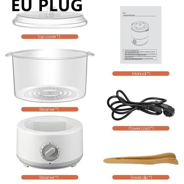 Elektrisk Spa Håndklædevarmer, Hurtig Opvarmning, Hurtig Varmelegeme, sort EU-stik