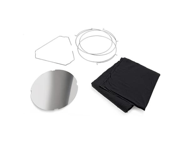 Elica KIT01916/S, Filter till spiskåpa, Svart, Silver, Kol, Elica, CHROME, HORIZONTE, MERIDIANA, SPACE, TENDER, 400 g Svart, Silver