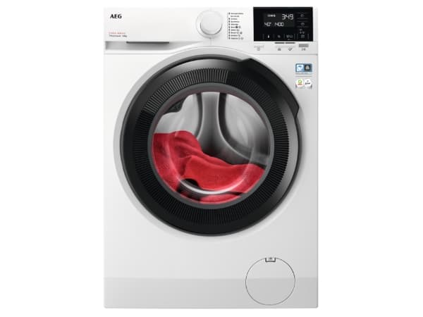 AEG LFR71844BE, Edestä täytettävä, 8 kg, B, 74 dB, 1400 RPM, A Valkoinen
