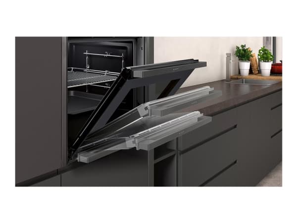 Neff N 70 B47CR22G0 - Uuni - sisäänrakennettu - niche - leveys: 56 cm - syvyys: 55 cm - korkeus: 58,5 cm - itsepuhdistuva - luokka A+ - grafiitinharm