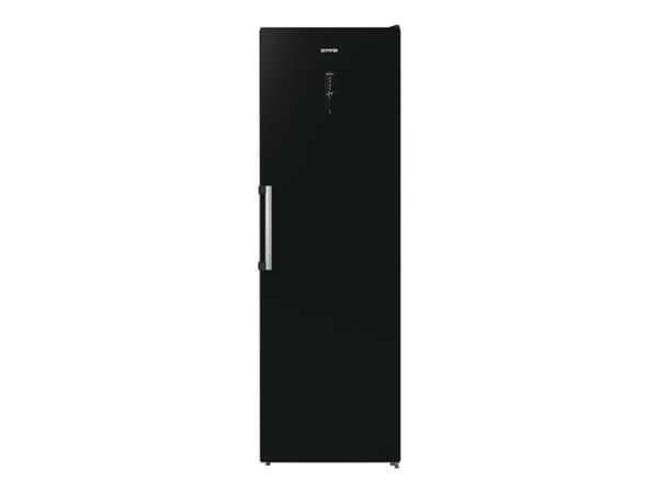 Gorenje Advanced FN619EABK6 - Pakastin - pystypakastin - leveys: 59,5 cm - syvyys: 66,3 cm - korkeus: 185 cm - 280 litraa - E-luokka - musta