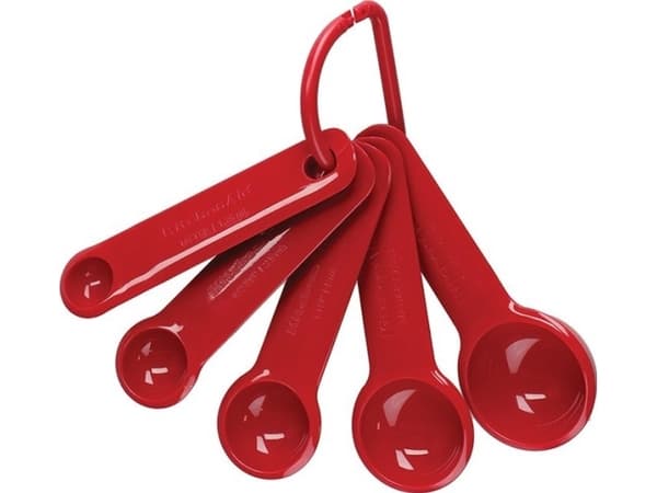 Kitchenaid Keittiötyökalut KitchenAid Mittalusikat 5 kpl Empire Punainen