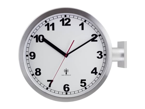 EUROTIME ET-51764-47 Radio Vægur 40 cm Aluminium