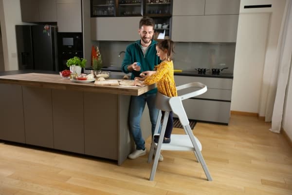Chicco 7087049470000, Grå, Plast, Monokromatiskt, inomhus, Pojke/flicka, Crescendo Up Et Crescendo Lite