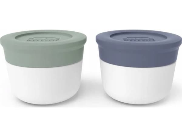 monbento MB Temple S, Container, Rund, 0,01 l, Blå, Grön, Polypropylen (PP), 42 mm