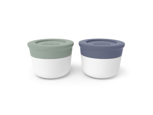 monbento MB Temple S, Container, Rund, 0,01 l, Blå, Grön, Polypropylen (PP), 42 mm