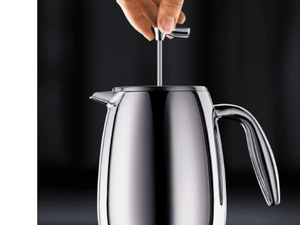 BODUM Columbia - Fransk presse - Størrelse 13.5 x 18.5 cm - Høyde 21 cm - 1 L - skinnende