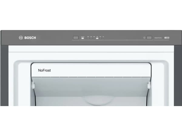 Bosch Serie | 4 GSN36VXEP - Fryser - stående - bredde: 60 cm - dybde: 65 cm - høyde: 186 cm - 242 liter - Klasse E - brushed black steel
