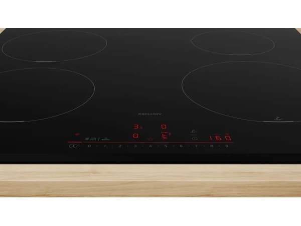 Bosch PIE631HC1M, Sort, Innebygget, 60 cm, Sonebasert induksjon, Glass-keramikk, 4 zone(s)