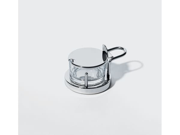 Alessi 5071, Ruostumaton teräs, Läpinäkyvä, Lasi, Ruostumaton teräs, Pyöreä, 100 mm, 110 mm, 110 mm
