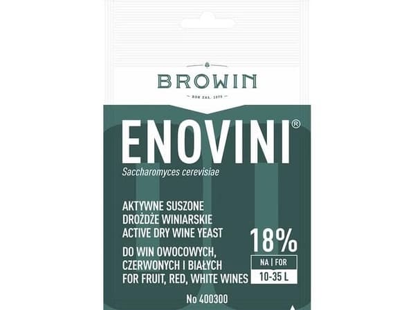 Browin Yeast Enovini Dry Wine 7G
