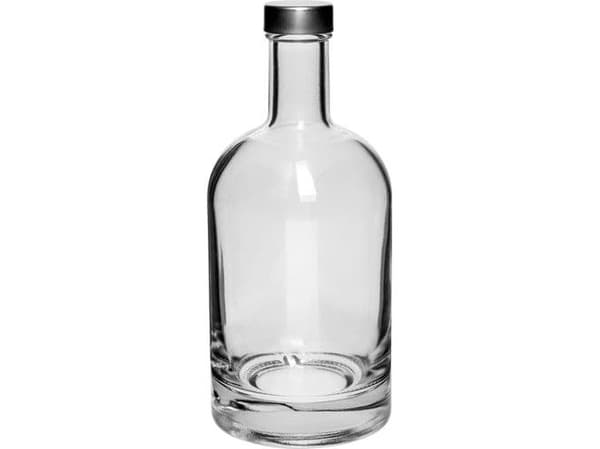 Browin Bottle Glass 0.5L Miss Barku With Cap