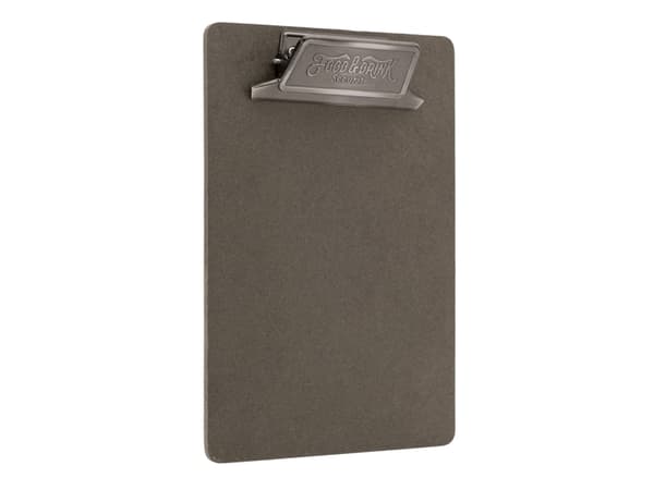 Menukortholder Clipboard A5 L24.5xB17cm Brun,1 stk