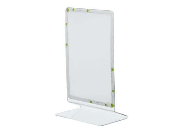 Securit® A4 T-borddisplay med magnetisk ramme "Smiley"