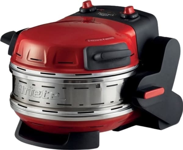Ariete 0927/00, 2 pizza(r), 32 cm, 400 °C, Röd, Sten, 2300 W