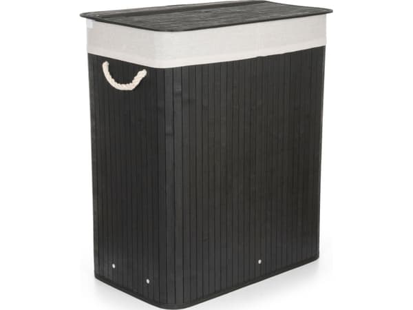 Kosz na pranie G21 Laundry box with partition G21 63555162, 105l, bamboo
