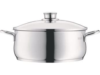 WMF 07.3021.6040, Stekeform, Rund, Rustfritt stål, Keramisk, Gass, Induksjon, Rustfritt stål, 3 l