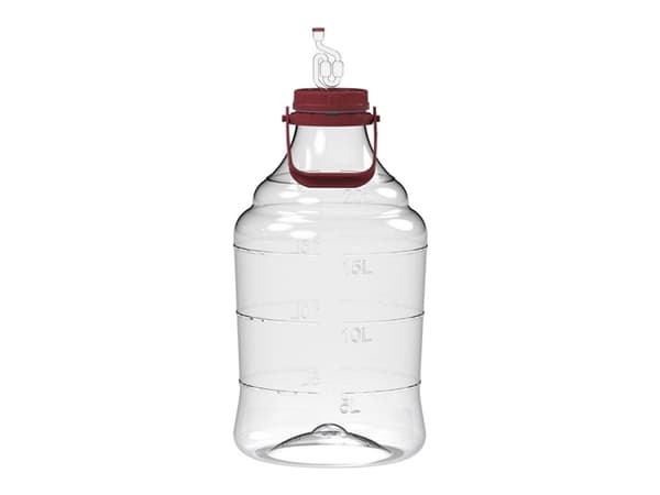 Sourcing UNBREAKABLE DEMIJOHN 20L HANDLE/AIRLOKS