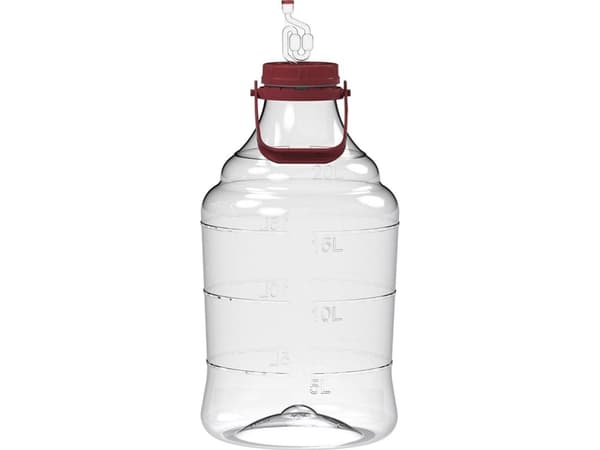 Sourcing UNBREAKABLE DEMIJOHN 20L HANDLE/AIRLOKS