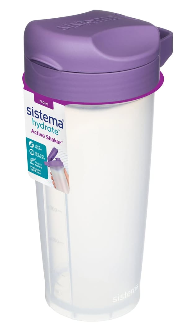 Sistema - Active Shaker750ml - Misty purple