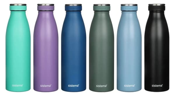 Sistema - Stainless Steel500ml - Nordic green
