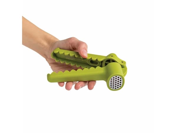 Ototo Design Garligator, Håndholdt hvitløkspresse, Grønn, Plast, Stål, OTOTO, Plast, 157,4 mm