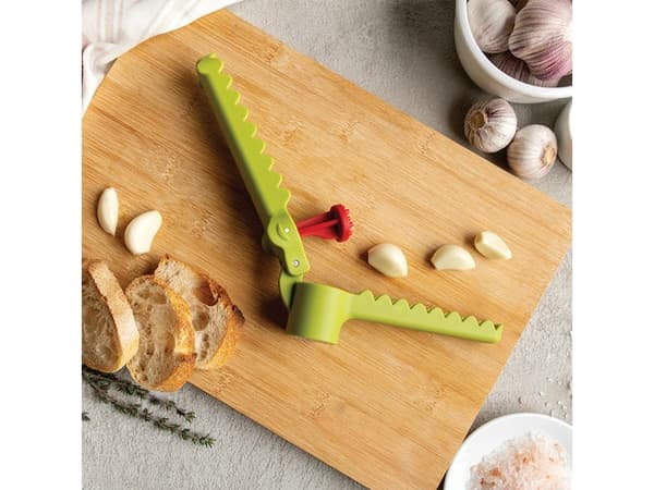 Ototo Design Garligator, Håndholdt hvitløkspresse, Grønn, Plast, Stål, OTOTO, Plast, 157,4 mm