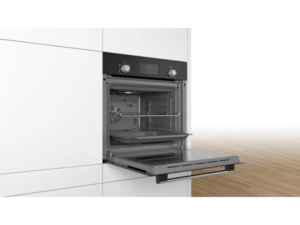 Bosch Serie 2 HBF133BA0, Keskikokoinen, Sähköuuni, 66 L, 66 L, 50 - 275 °C, Katalyyttinen