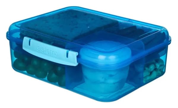 Sistema - Bento Lunch1,65L - Ocean blue
