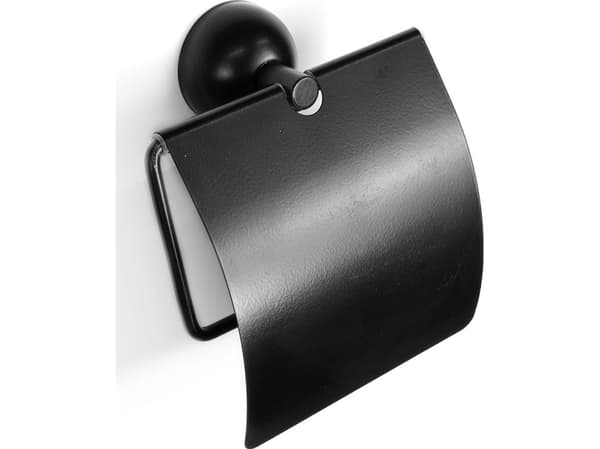 KAPITAN Toilet paper holder Kapitan CLASSIC 54 03 55, black matte