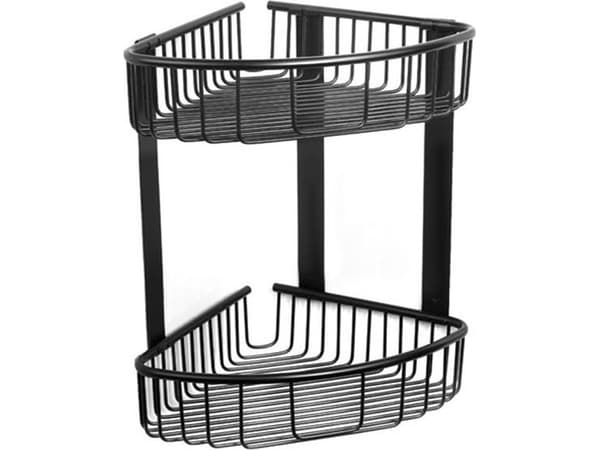 Koszyk prysznicowy KAPITAN Corner shower shelf Kapitan NETS 96 38 88 55, black matte