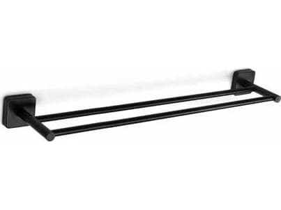 KAPITAN Double towel holder Kapitan QUATTRO 42 62 55, black matte