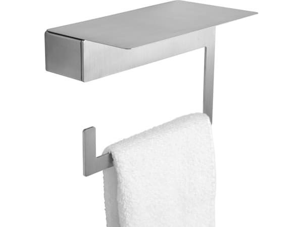 Sourcing Towel holder with shelf Kapitan NEO 82 24 99, satin