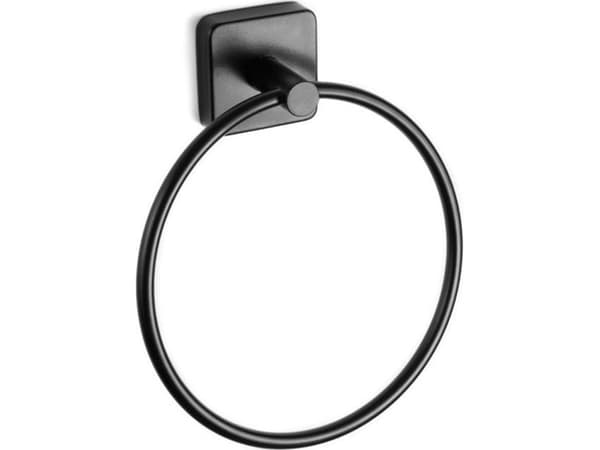 KAPITAN Towel ring Kapitan QUATTRO 42 20 55, black matte