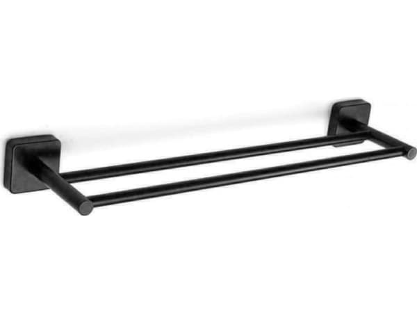 KAPITAN Double towel holder Kapitan QUATTRO 42 52 55, black matte
