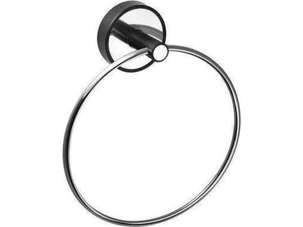 KAPITAN Towel ring Kapitan OPTIMO black 62 20