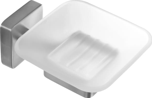 KAPITAN Soap dish with holder Kapitan QUATTRO 43 01 99, satin