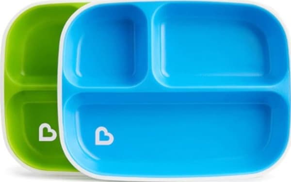 MUNCHKIN tallerkener med rom 2stk. 6m+ Splash 01244802