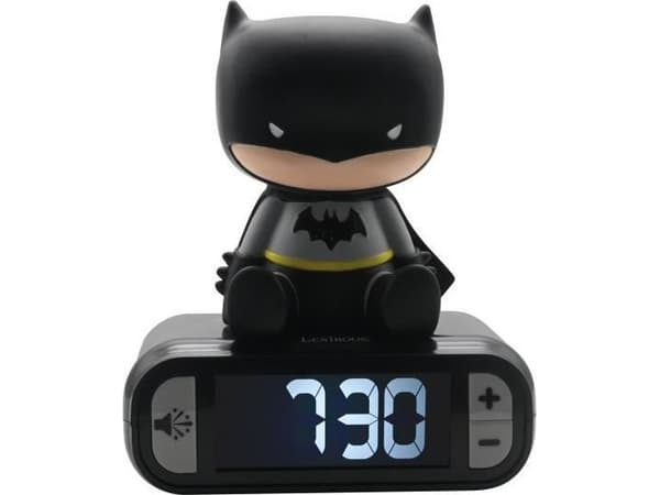 Lexibook BATMAN - Digital väckarklocka med 3D-nattljus och ljudeffekter - LEXIBOOK