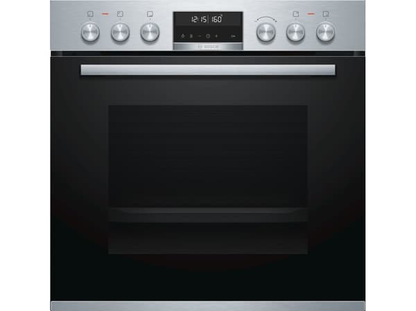Bosch HEB578BS1, Keskikokoinen, Sähköuuni, 71 L, 71 L, 30 - 275 °C, 275 °C Rostfritt stål