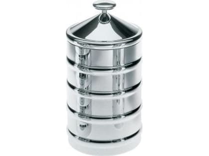 Alessi CB03, Purkki, Pyöreä, 1,14 L, Ruostumaton teräs, Alumiini, Ruostumaton teräs, 110 mm